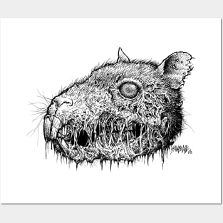 Zombie Rat Posters and Art